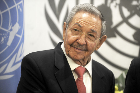 Raúl Castro bei der UN in New York