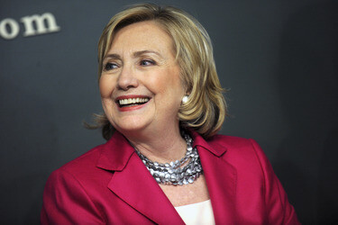 Hillary Clinton signienert ihr Buch 'Hard Choices', New York