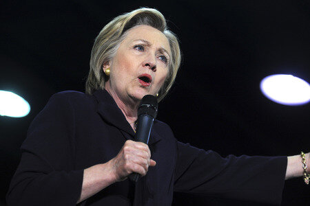Walkampfrede von Hillary Clinton in New Jersey