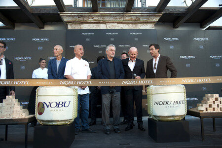 Hoteleröffnung mit Robert de Niro in Marbella