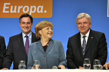 Eröffnung des CDU Europawahlkampfes, Frankfurt