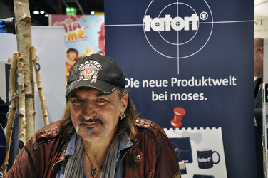 Andreas Hoppe auf der Frankfurter Buchmesse
