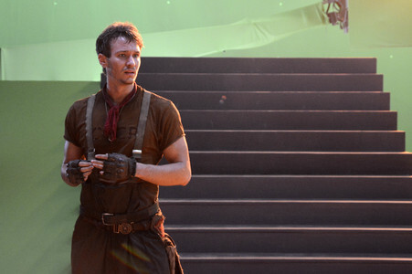 Dreharbeiten zu 'Iron Sky: The Coming Race' in Lint