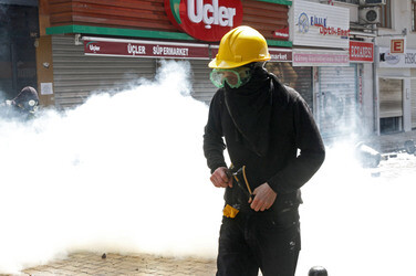 Maidemonstration in Istanbul