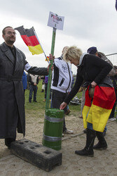 Pegida Demonstration, Dresden