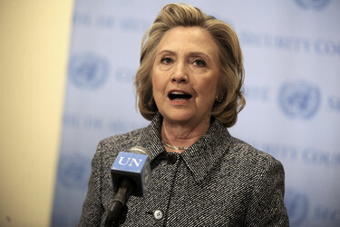 Hillary Clinton Pressekonferenz, New York