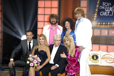 Fototermin bei der TV Überraschungsshow zum 75. Geburtstag von Frank Elstner in Berlin