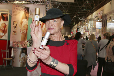 Barbara Engel auf der Fachmesse Beauty, Düsseldorf