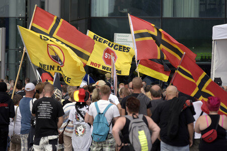 'Merkel muss weg' Demo in Berlin