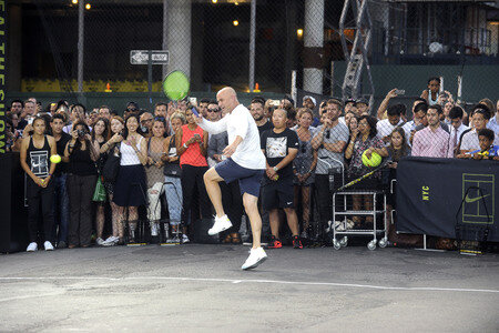Nike Street Tennis Event in New York