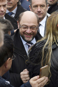 SPD-Kanzlerkandidat Martin Schulz in Darmstadt