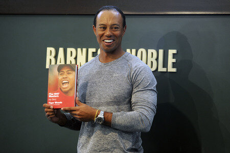 Signierstunde von Tiger Woods in New York