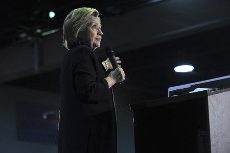 Walkampfrede von Hillary Clinton in New Jersey