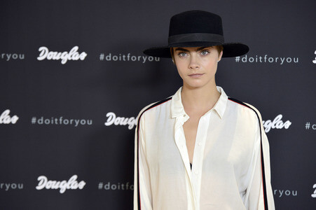 Photocall mit Cara Delevingne in Berlin