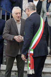 Verleihung des Lupa Capitolina an Robert De Niro in Rom