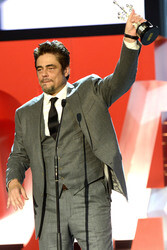 Donostia Award für Benicio Del Toro, San Sebastian Film Festival 2014