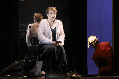 Theaterprobe 'Glückliche Tage' in Berlin