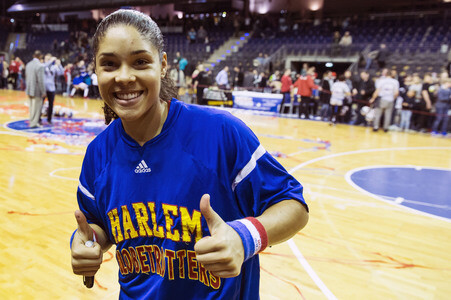 Basketballspiel Harlem Globetrotters vs. World All Stars in Berlin