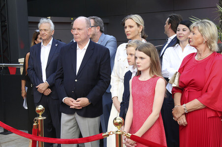 Einweihung des Themenbereichs Monaco mit Fürst Albert II. im Europa-Park in Rust