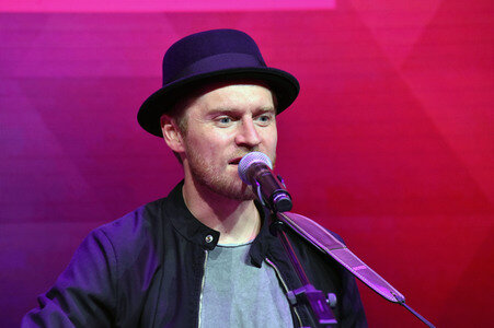 Johannes Oerding auf der IFA 2018 in Berlin