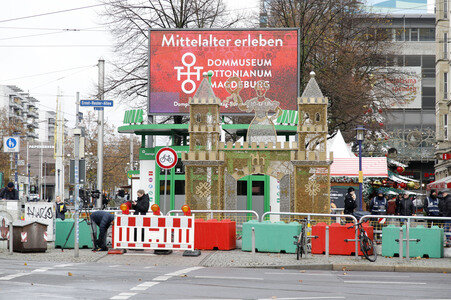 Eröffnung des Magdeburger Weihnachtsmarktes 2025 in Magdeburg