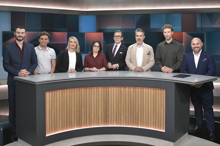 Talkshow 'hart aber fair' in Berlin