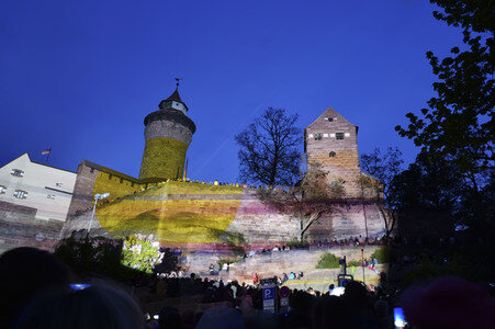 Blaue Nacht 2017 in Nürnberg