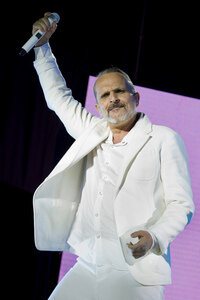 Konzert von Miguel Bosé in Torrejón de Ardoz