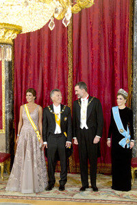 Gala Dinner für den Präsidenten von Argentinien in Madrid