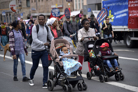 1. Mai Demo in Nürnberg