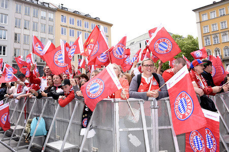 Meisterfeier 2018 des FC Bayern München