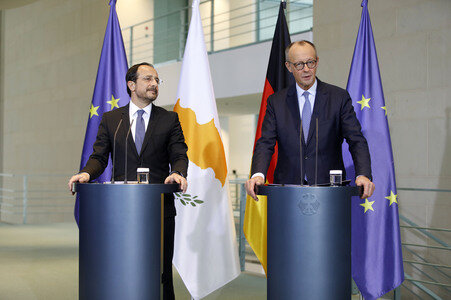 Empfang des Präsidenten der Republik Zypern in Berlin