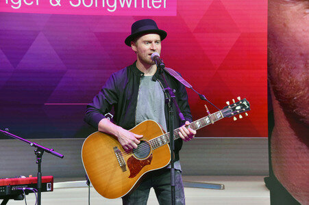 Johannes Oerding auf der IFA 2018 in Berlin