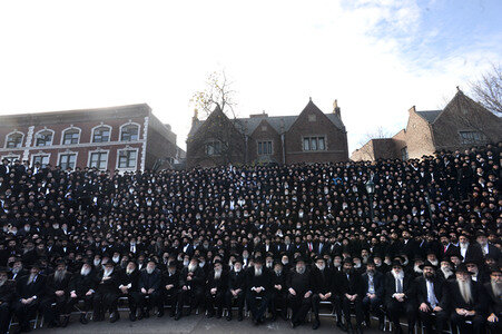 Rabbi 'Klassenfoto' in New York