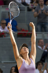Tennis Mutua Madrid Open Match Simona Halep vs. Maria Sharapova, Madrid