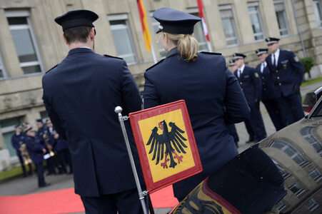 NRW Antrittsbesuch des Bundespräsidenten in Düsseldorf