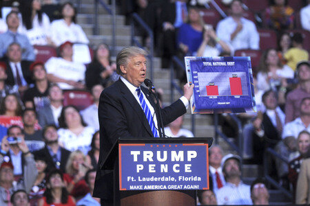 Wahlkampfveranstaltung von Donald Trump un Sunrise