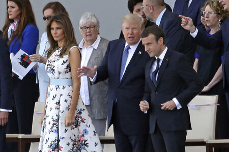 Militärparade zum französischen Nationalfeiertag in Paris
