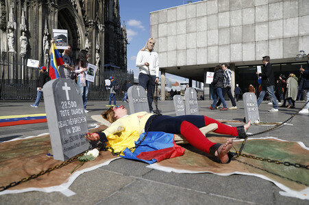 Venezuela Protest in Köln