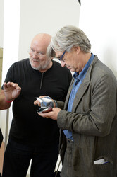 'Wim Wenders in conversation with Peter Lindbergh' in Düsseldorf