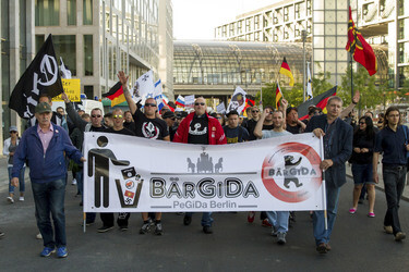 Bärgida Demo in Berlin