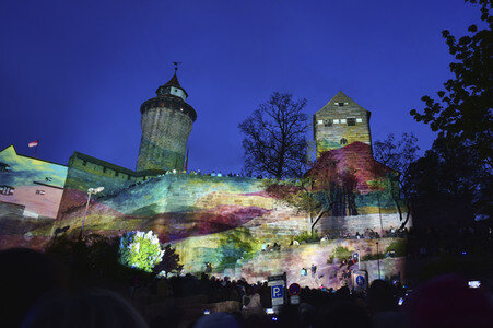 Blaue Nacht 2017 in Nürnberg