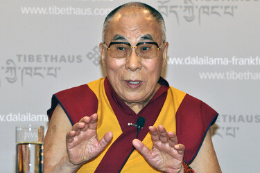 Dalai Lama Pressekonferenz , Frankfurt