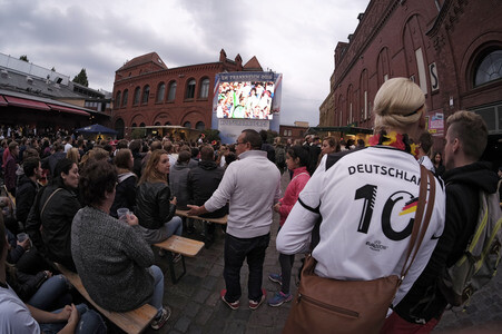 UEFA-Fußball-Europameisterschaft 2016 Spiel Deutschland gegen die Ukraine in Berlin