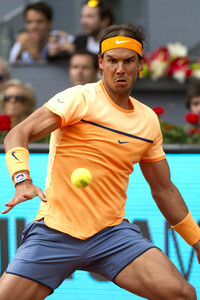 Tennis Match Rafael Nadal vs Joao Sousa in Madrid