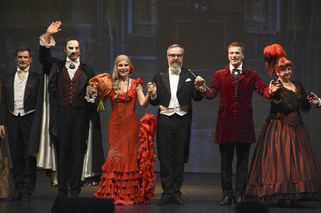 Musicalaufführung 'Das Phantom der Oper' in München