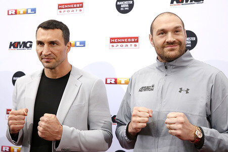 Pressekonferenz 'Fury vs. Klitschko II' in Köln