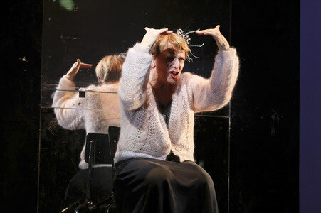 Theaterprobe 'Glückliche Tage' in Berlin