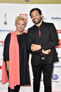 Goldene Bild der Frau 2018 in Hamburg