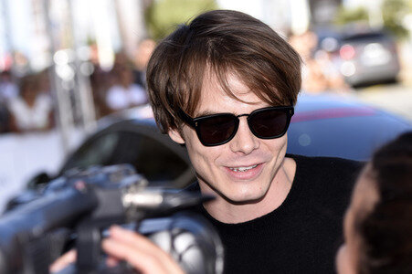 Ankunft von Charlie Heaton auf dem San Sebastian Film Festival 2017